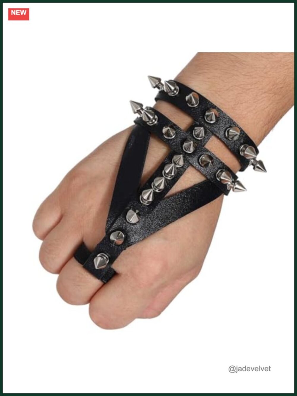 PVC Leather Fingerless Punk Gloves Gothic Steampunk Cosplay Womens
